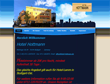 Tablet Screenshot of hotel-hottmann.de